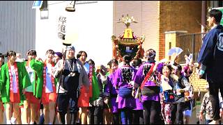 【4K】国宝　青井阿蘇神社「おくんち」神幸式・神幸行列　行き。