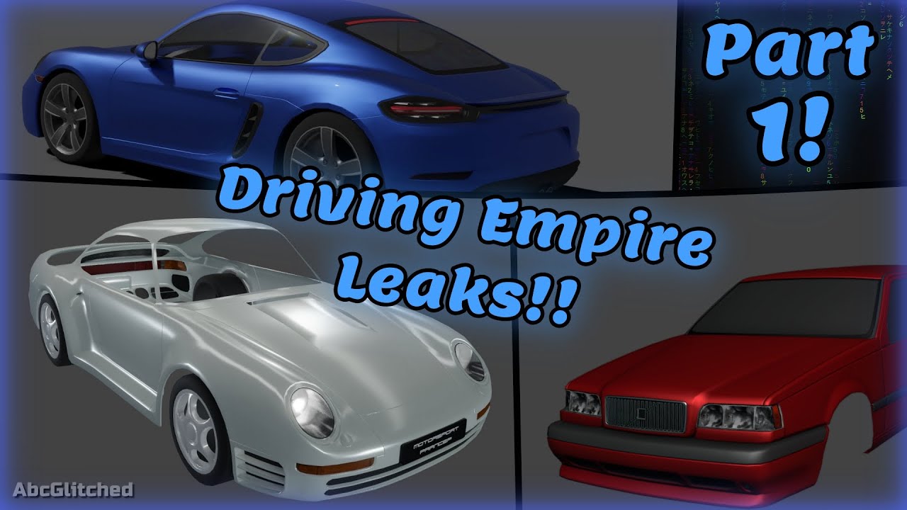 Driving Empire Leaks!! | Leaks For Upcoming Update! | Part 1! (Roblox ...