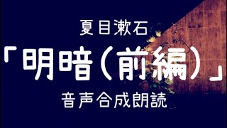 【朗読】夏目漱石「明暗（前編）」（青空文庫）【字幕付】