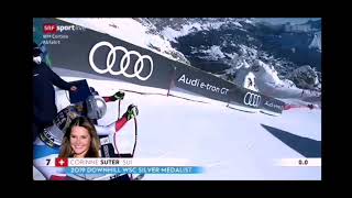 Corinne Suter - Abfahrt Weltmeisterin - Ski-WM Cortina 2021