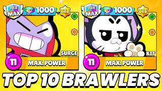 Top 10 Solo Showdown Brawlers!