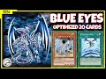 BLUE EYES DECK OPTIMIZED 20 CARDS ANDROID GAMEPLAY MARCH 2024 | YUGIOH DUEL LINKS