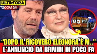 🔴 ELEONORA GIORGI 😭 IL TRISTE ANNUNCIO È ARRIVATO DA MASSIMO CIAVARRO POCO FA \