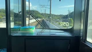 愛知環状鉄道　八草駅～篠原駅までの前面展望！