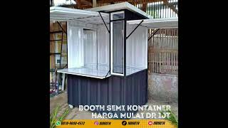 gerobak jualan minimalis mulai dari 1jt Gerobak kontainer | WA 0878 9000 4572 | JUAL GEROBAK #shorts