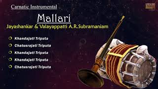 Mallari | Jayashankar, Valayappatti ARSubramaniam | Best Nadaswaram Thavil | Carnatic Instrumental