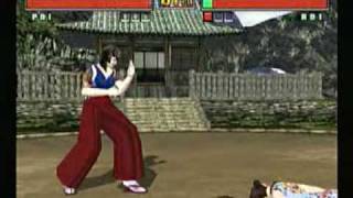 VF3 match - Tech Romancer (Pai) vs Momosan (Aoi) 2