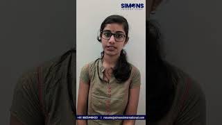 Staff Nurse at Saudi Ministry of Health | Merin Sunny | #SimonsInternational