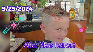 New style haircut for kids .,/. Kiểu tóc mới cho trẻ em