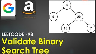 Validate Binary Search Tree | LeetCode 98