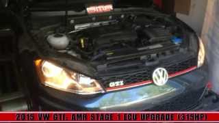 AMR Performance: Dyno Tuning - 2015 VW GTI 2.0 TSI Stage 1 (315HP)