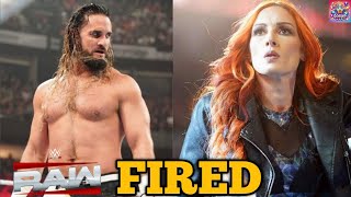 Seth Rollins and Becky Lynch FIRED from WWE After They Did THIS in the Ring