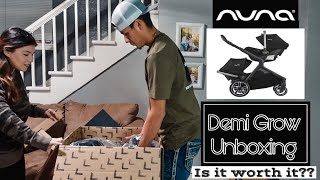 Unboxing nuna Demi Grow Double Stroller! | review \u0026 comparison | Is It Worth It!?