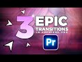 3 EPIC Premiere Pro TRANSITIONS In 90 Seconds