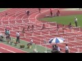 2014山梨インターハイ陸上　女子七種競技 100mh　4組