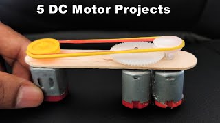 5 Creative DC Motor projects - A2C (2021)