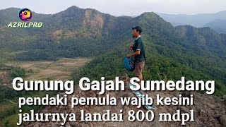 jalur pendakian gunung gajah Sumedang jabar