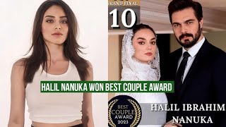 Halil Ibrahim Ceyhan and Nanuka Won Best Couple Award! Sila Turkoglu Reaction