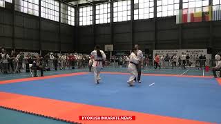 35th IKO EC, 1/8 -55kg, Leila Polak (Hungary) - Inna Velixar (Moldova, aka)