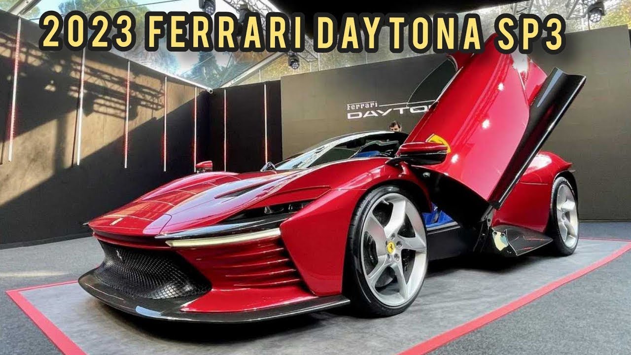 2023 Ferrari Daytona SP3 First Look Maximum Impact - YouTube