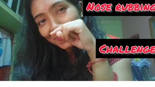 Nose👃 rubbing challenge/viralvideo #funnyvideo