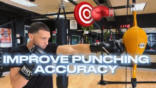 HOW TO PUNCH ACCURATELY 🎯🥊 (BEGINNER BOXING TIPS!!)