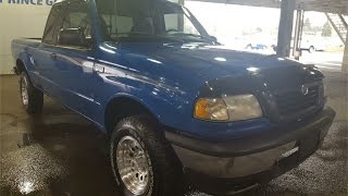 Blue 1998 Mazda 2WD B-Series Pickup  Review Prince George BC - Prince George Motors