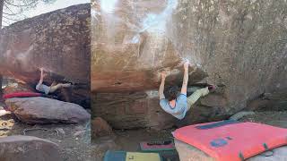 El Chorro (f7A) - La Fuente, Albarracín Bouldering (2 Angles)