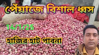 14 January 2025 আজকের পেঁয়াজ বাজার দর।onion market price today.peyajer dam। গ্রামের হাট বাজার.