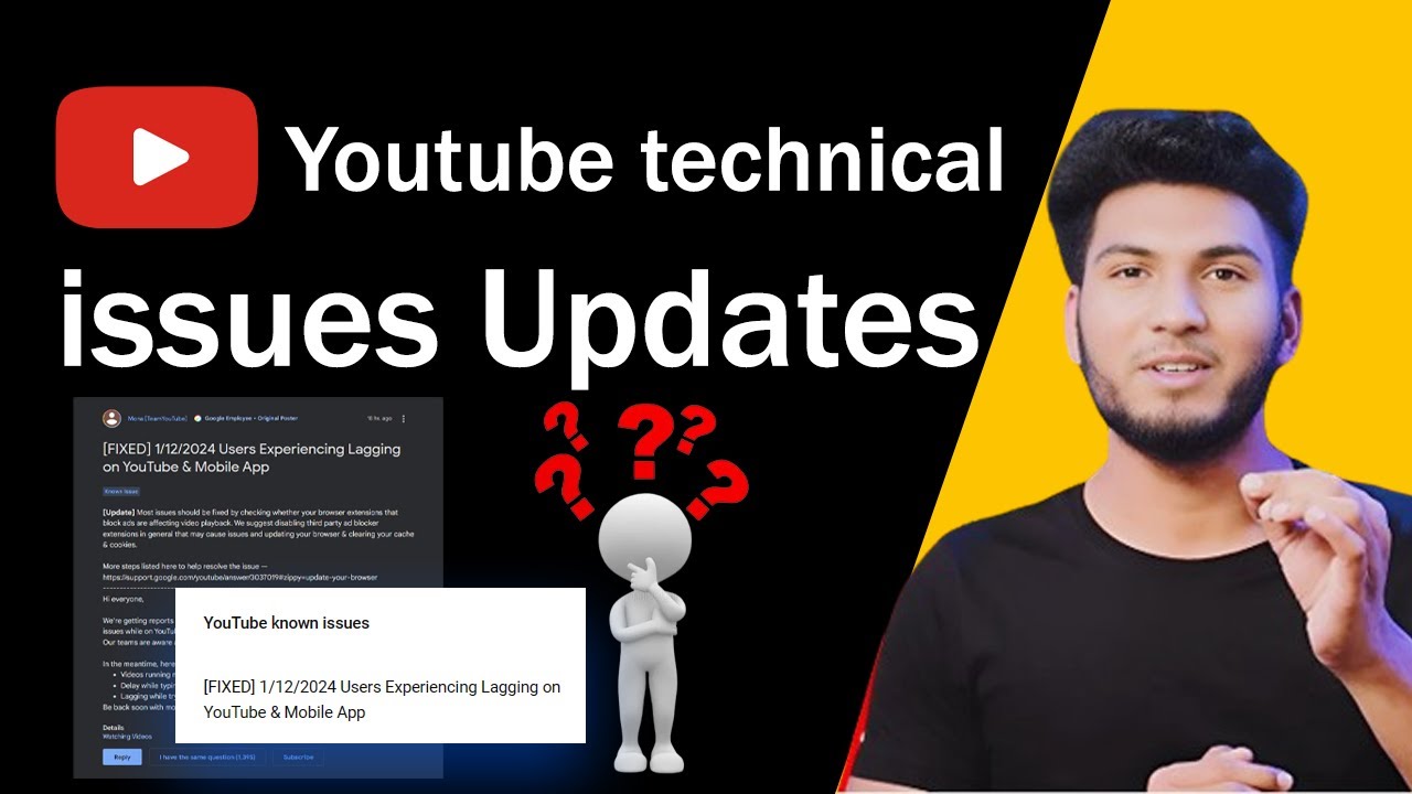 Youtube Known Issues 1 12 2024 Users Experiencing Lagging On Youtube Youtube Known Issues 1 12 2024 Users Experiencing Lagging On Youtube