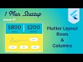 (Ep 42) Flutter: Building Complex Layout Using Rows & Columns