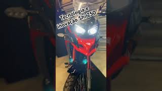 NOVA SHINERAY SHI 250cc VERMELHA COM PARTIDA POR CONTROLE