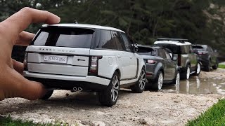 Mini Land Rover Range Rover Collection | Off-roading | Diecast Model Cars