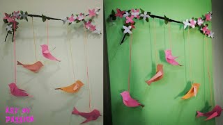 DIY paper wall hanging| Diy wall decor | diy room decor | art my passion