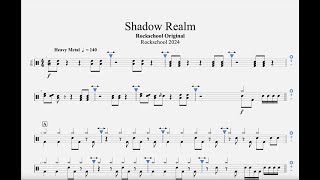 G6 Shadow Realm Drums Rockschool 2024 Grade 6 Tab