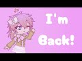 I'm back! (...kind of)