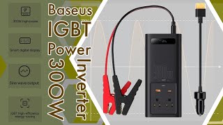 Автомобільний інвертор | IGBT In-car Inverter 300W | Baseus  CGNB010101 (BS-CI30-02)