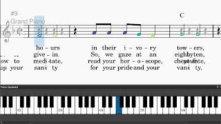 Games People Play by Joe South - Easy piano tutorials with leadsheet and chords