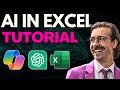 AI in Excel Tutorial: Microsoft Copilot & ChatGPT