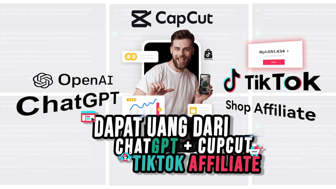 Tutorial Chatgpt Cara Menghasilkan Uang Dari Tiktok Affiliate Dengan