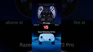 ps5 edge VS razer wolverine v2 pro #shorts