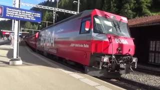 RhB Rhätische Bahn 2016 Teil1 Bergün Chur