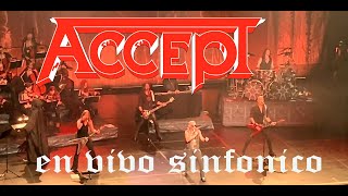 ACCEPT  en vivo en Oslo Noruega  Symphonic Terror with KORK   Oslo Opera House   2019