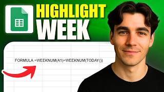 How To Highlight This Week's Date In Google Sheets With Conditional Formatting (Tutorial 2026)