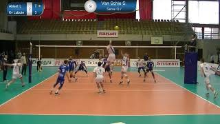 Niels de Vries Full Match Champions League Luboteni vs  Lycurgus 3-0