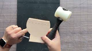 How to Punch Holes (For Sewing!) in Leather Like a Pro