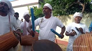 A 'Ho Tribal Folk Dance' in a wedding ceremony , Doboro Sai, Chaibasa, Jharkhand, India.