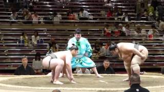 Takayoshitoshi (2-4) - Karatsuumi (1-5) , Sumo : Natsubasho '15