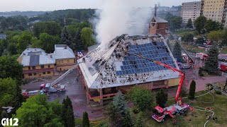 Pożar Kościoła św. Floriana w Sosnowcu, 21.06.2023 - Krótka relacja