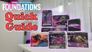 Showing what's inside every MTG Foundations Box! #foundations